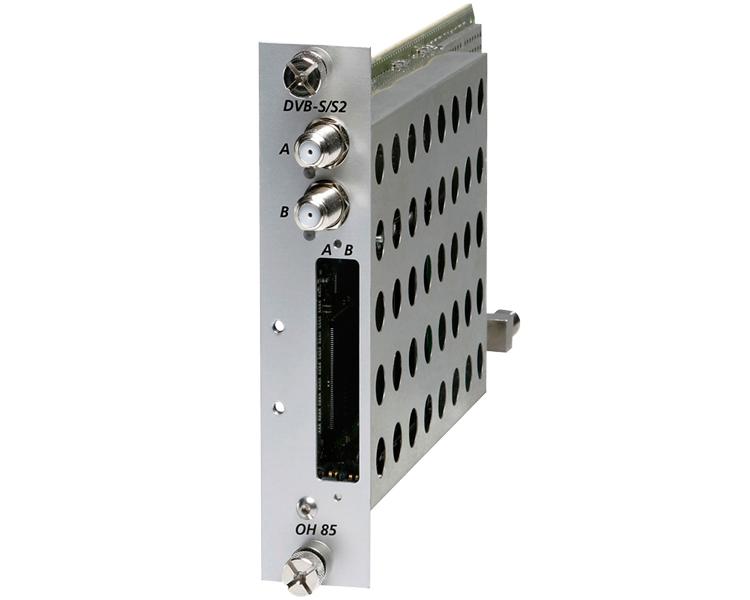 Трансмодулятор сдвоенный DVB-S/S2 / QAM OH85H WISI Трансмодулятор сдвоенный DVB-S/S2 / QAM OH85H WISI
